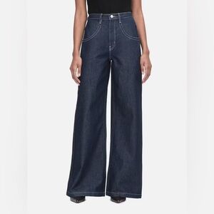 FRAME Skater Wide Leg Jean